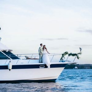 Discover and Beyond Manila Bay Wedding Prenup Shoot Private Yacht Rental Philippines