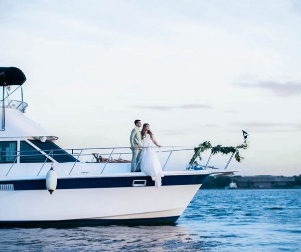 Discover and Beyond Manila Bay Wedding Prenup Shoot Private Yacht Rental Philippines
